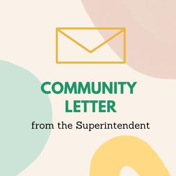North Hampton School Community Letter from the Superintendent
